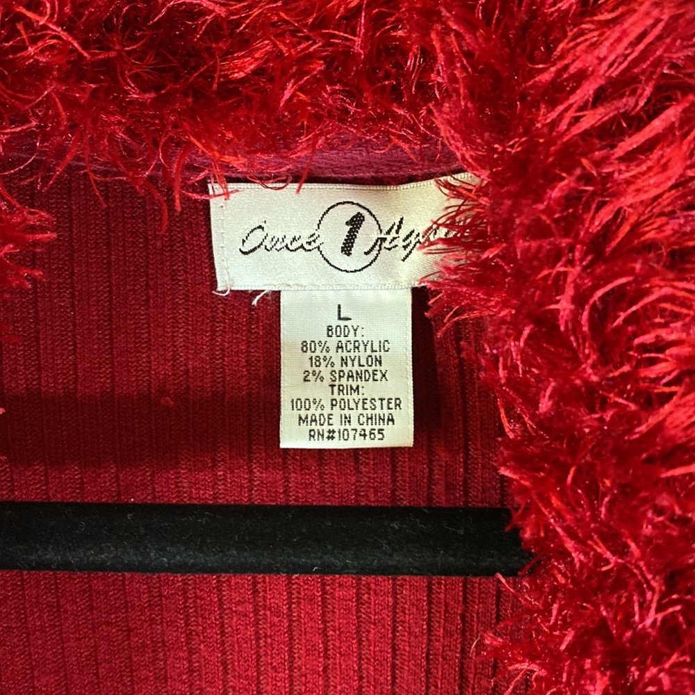 Once Again Red Cardigan - Picture 3 of 8